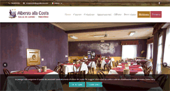 Desktop Screenshot of albergoallacosta.com