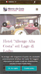 Mobile Screenshot of albergoallacosta.com